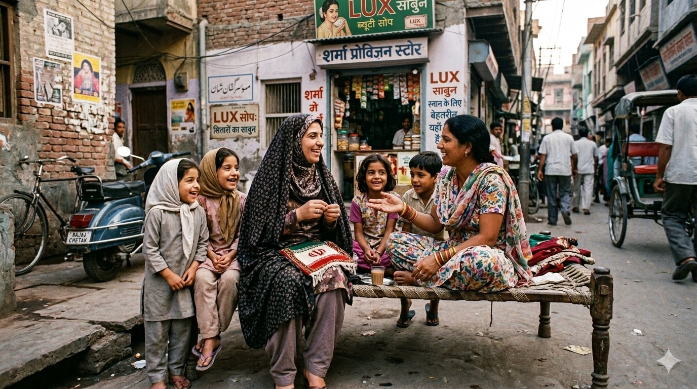 Delhi Iranian Punjabi Neighbors